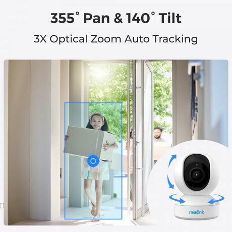 Reolink E1 Zoom (E340) Älykäs PTZ WiFi-sisäkamera