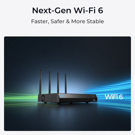 Reolink NVS12W (RLN12W) 12-kanavainen Wi-Fi 6 NVR -tallennin