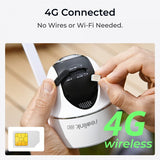 Reolink Go PT Ultra (G440) 4K -ulkoverkkovalvontakamera akulla