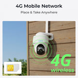 Reolink Go PT Plus (G430) Akkukamera ulkokäyttöön