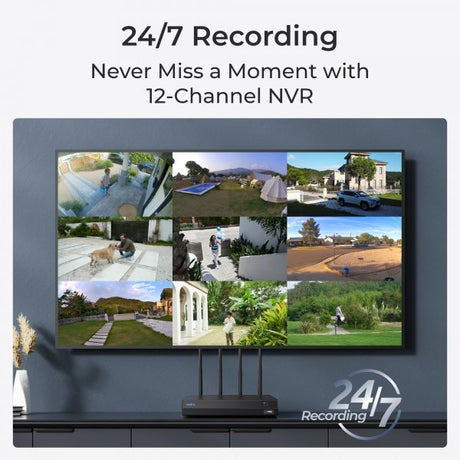 Reolink NVS12W (RLN12W) 12-kanavainen Wi-Fi 6 NVR