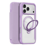 Dux Ducis iPhone 17 Pro Max/18 Pro Max Kotelo Skin X Pro Series Kickstand MagSafe Violetti