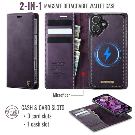CaseMe iPhone 17 Kotelo C49 Series Violetti