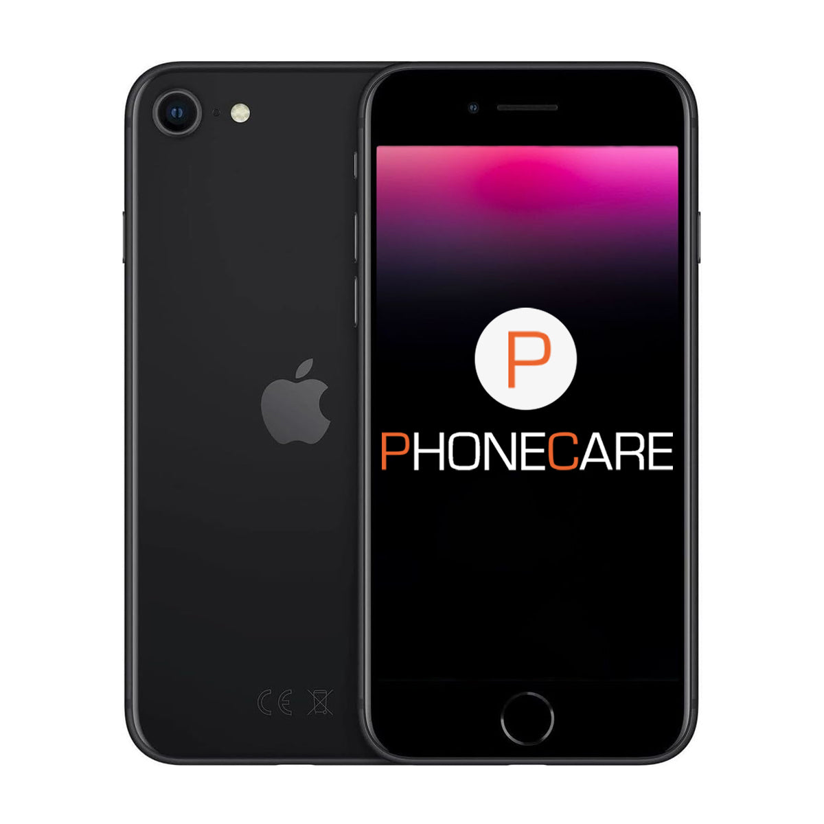 Käytetty iPhone SE 2020 64GB Musta – Käytettykuntoinen