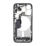 Keskirunko pikkutarvikkeineen iPhone 15 Prolle - Musta titaani OEM