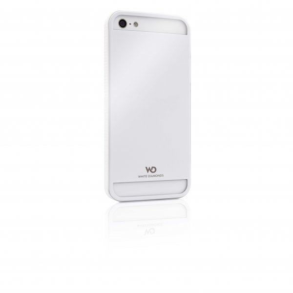 White Diamonds iPhone 5/5S/SE 2016 Kuori Metalli Valkoinen