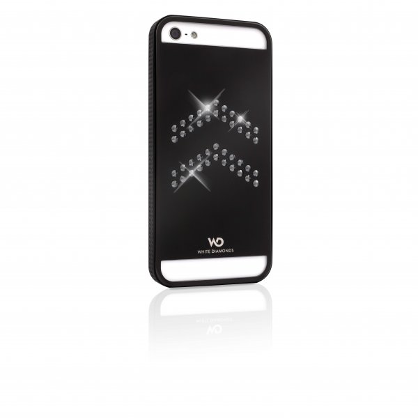 White Diamonds iPhone 5/5S/SE 2016 Kuori Aviator Musta