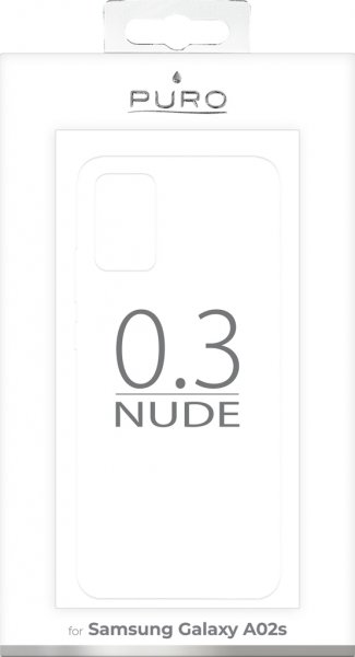 Puro Samsung Galaxy A02s Kuori Nude Transparent