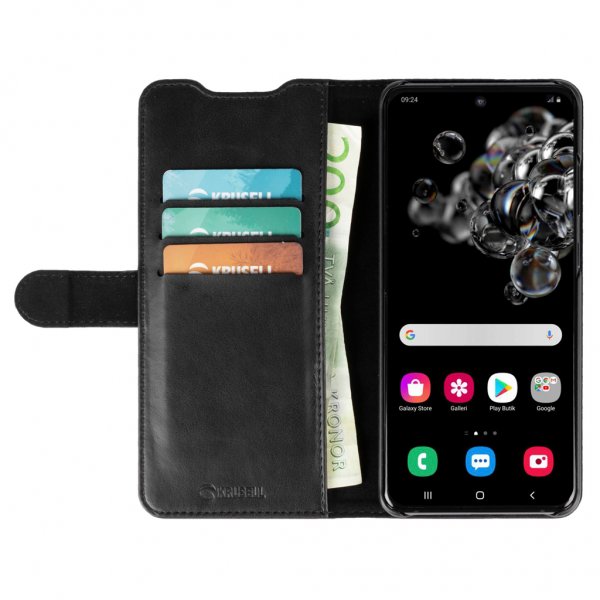 Krusell Samsung Galaxy S20 Suojakotelo PhoneWallet Musta