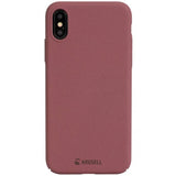 Krusell iPhone X/Xs -kuoret Sandby Cover Rust