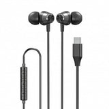 Xqisit Langalliset In-Ear-kuulokkeet USB-C, musta