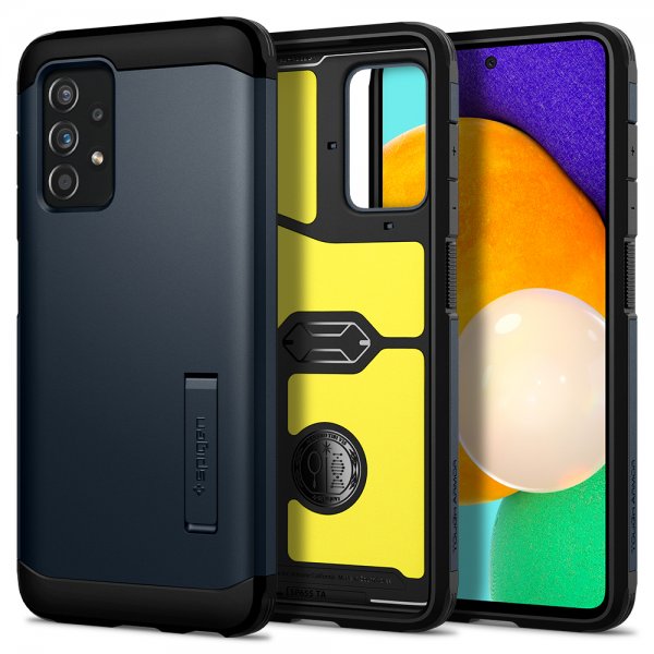 Spigen Samsung Galaxy A52/A52s 5G Suojakuori Tough Armor Metal Slate