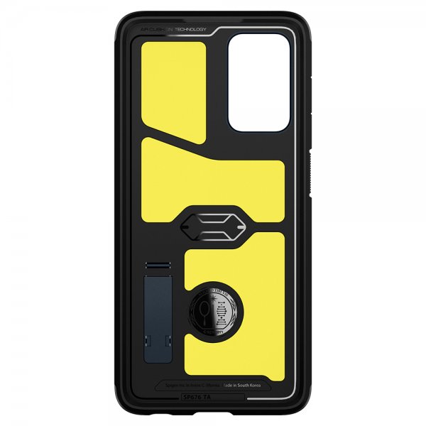 Spigen Samsung Galaxy A72 -suojakuori Tough Armor, Metal Slate