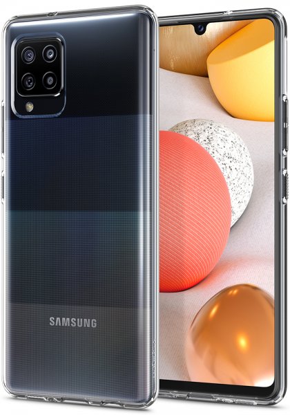 Spigen Samsung Galaxy A42 5G Suojakuori Crystal Flex Crystal Clear
