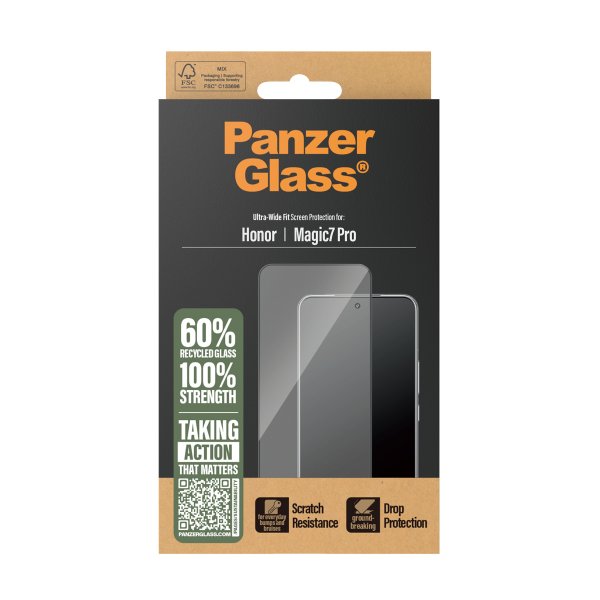 PanzerGlass Honor Magic 7 Pro näytönsuoja Ultra-Wide Fit