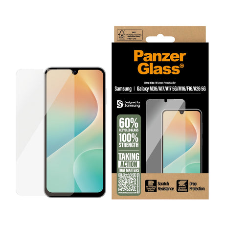 PanzerGlass Samsung Galaxy A17/A26 Näytönsuoja Ultra-Wide Fit