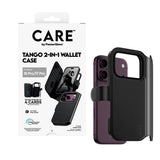CARE by PanzerGlass iPhone 17 Pro/iPhone 18 Pro Kotelo Tango Wallet MagSafe Musta