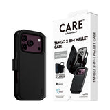 CARE by PanzerGlass iPhone 17 Pro/iPhone 18 Pro Kotelo Tango Wallet MagSafe Musta