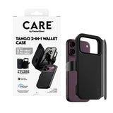 CARE by PanzerGlass iPhone 17 Pro Max/iPhone 18 Pro Max Kotelo Tango Wallet MagSafe Musta