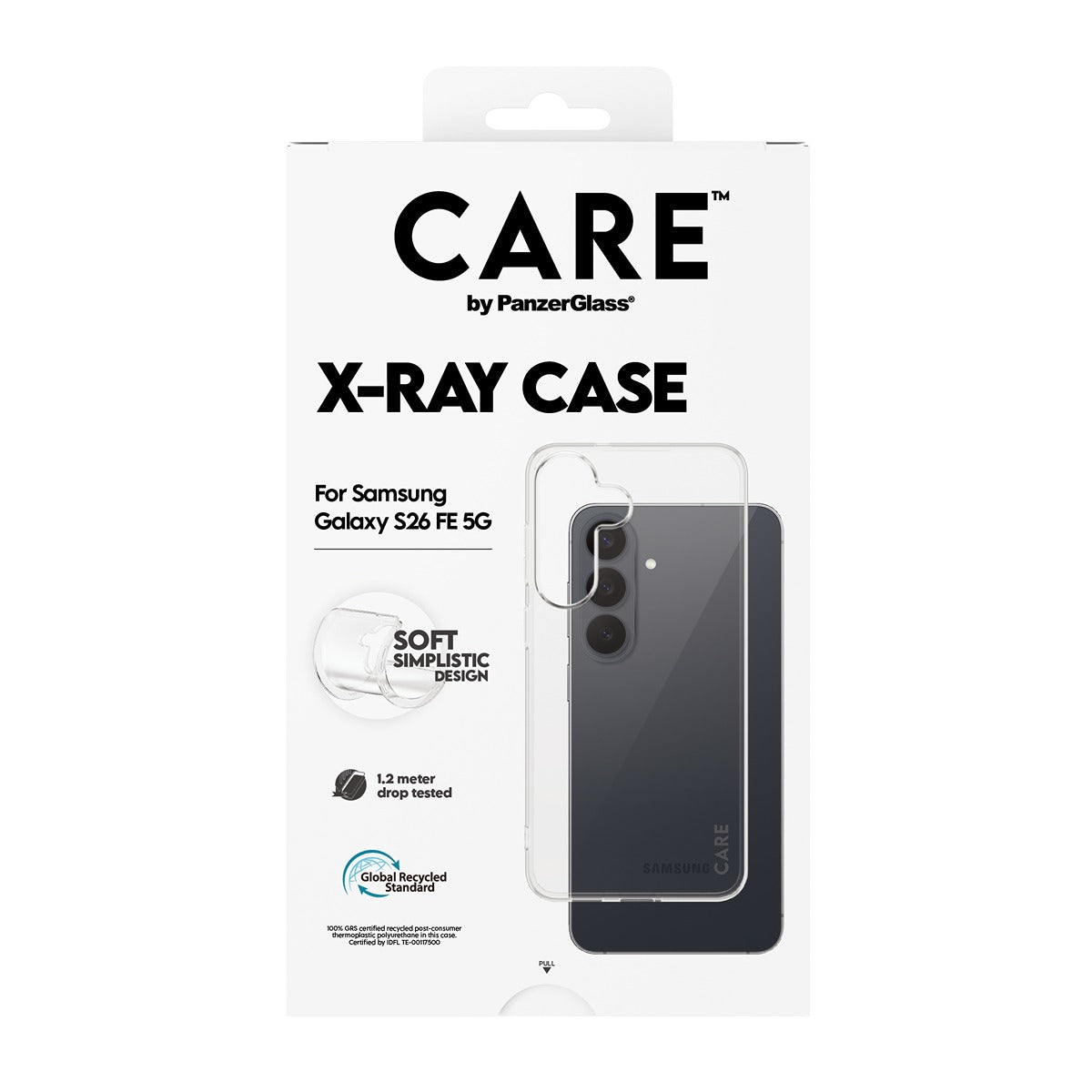CARE by PanzerGlass Samsung Galaxy S26 FE Kuori X-Ray Kirkas