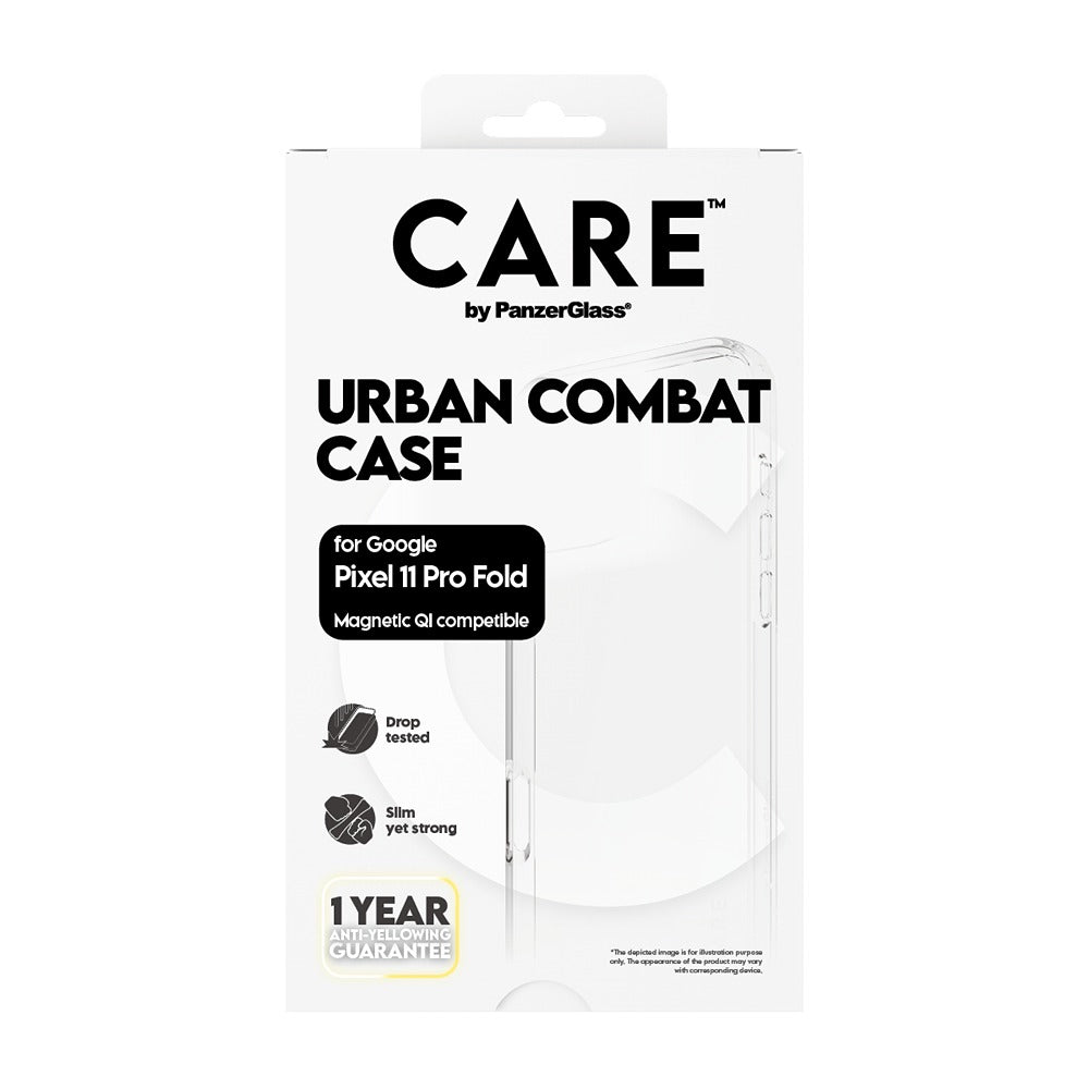 CARE by PanzerGlass Google Pixel 11 Pro Fold Kuori Urban Combat MagSafe Kirkas