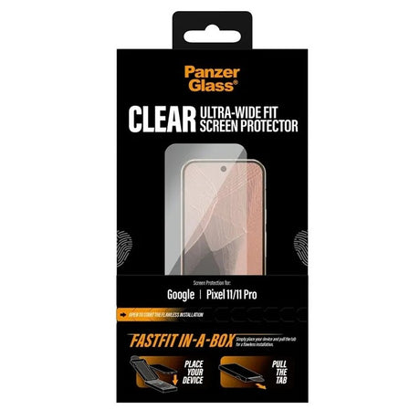 PanzerGlass Google Pixel 11/Pixel 11 Pro Näytönsuoja Ultra-Wide Fit Fastfit