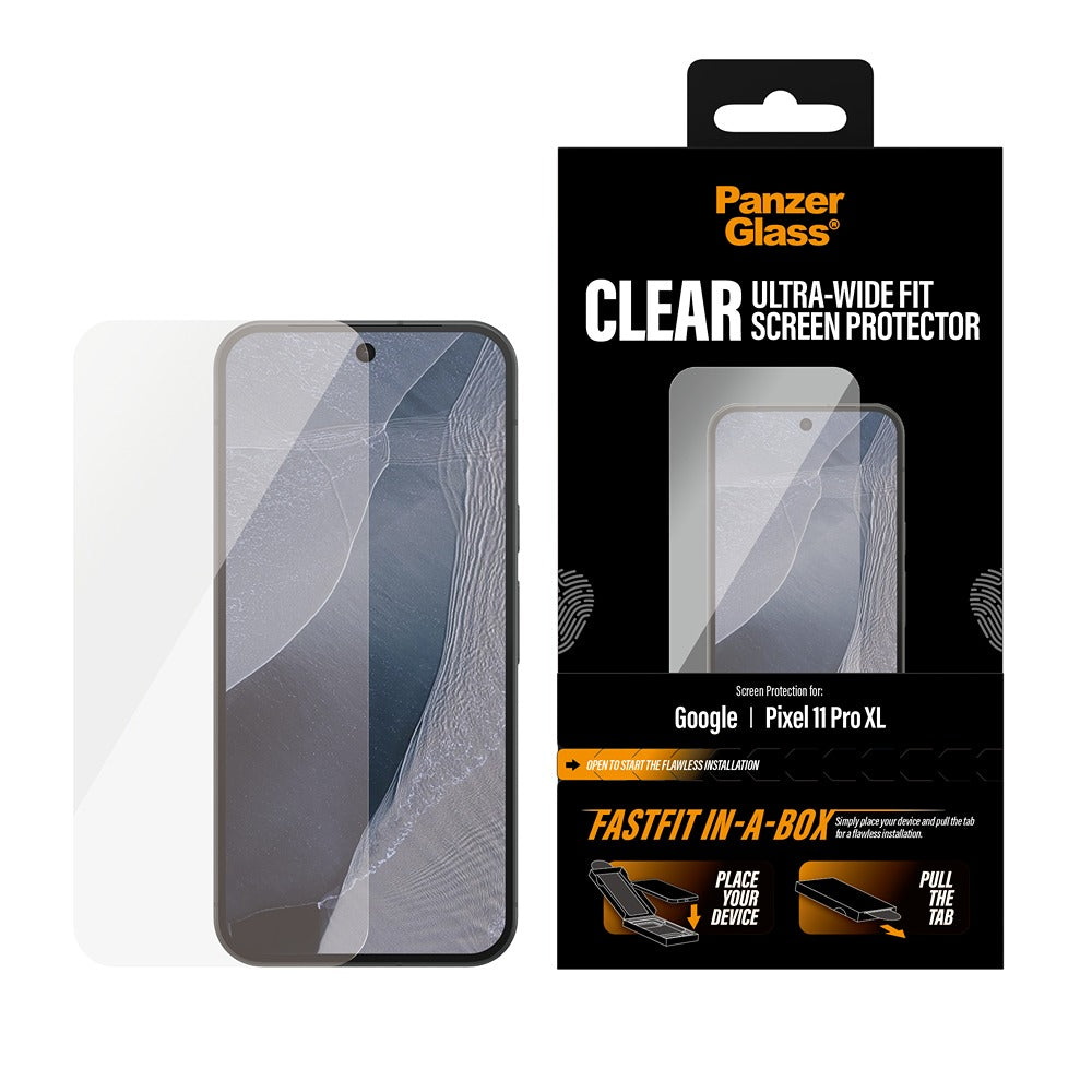 PanzerGlass Google Pixel 11 Pro XL Näytönsuoja Ultra-Wide Fit Fastfit