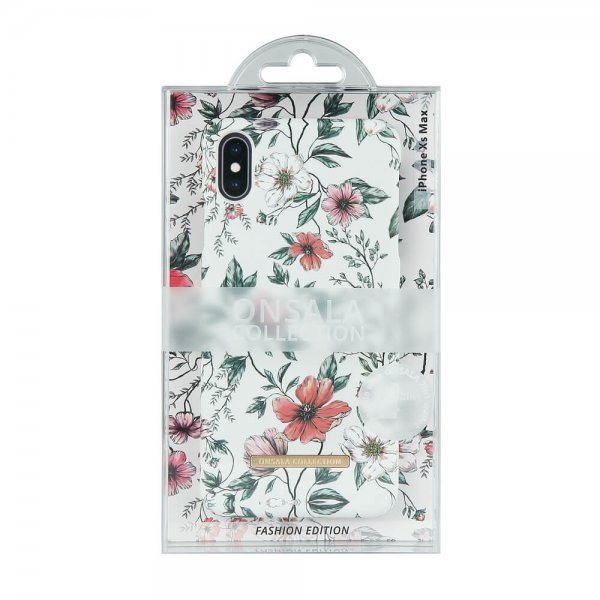Onsala iPhone Xs Max -suojakuori Fashion Edition Vallmo Medow