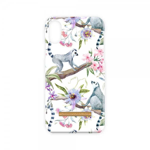 Onsala iPhone Xr -kuori Fashion Edition Lemur Cuties