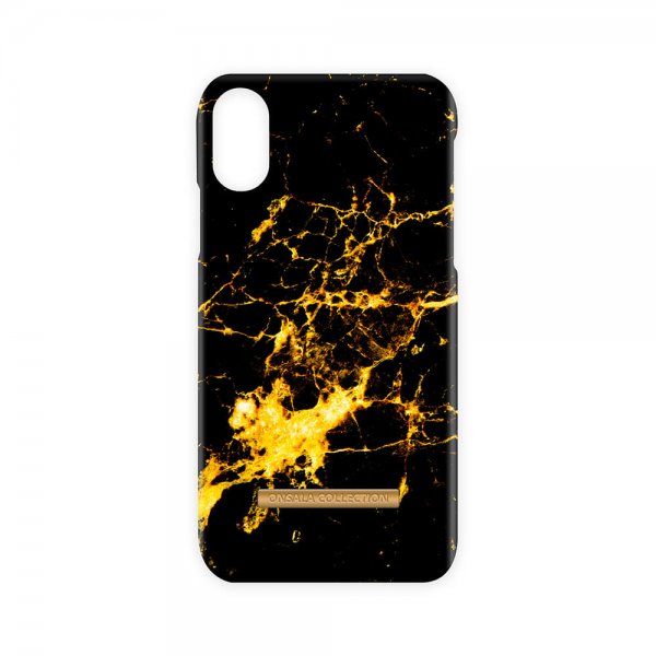 Onsala iPhone Xr -suojakuori Fashion Edition Goldmine Marble