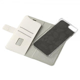 Onsala iPhone 6/6S Plus/iPhone 7 Plus/iPhone 8 Plus -suojakotelo, Fashion Edition, irrotettava kuori, Saffiano, valkoinen