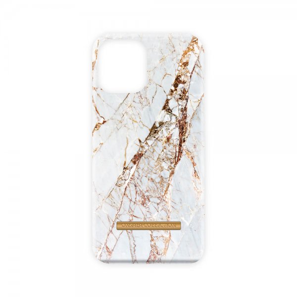 Onsala iPhone 13 Pro Suojakuori Fashion Edition White Rhino Marble