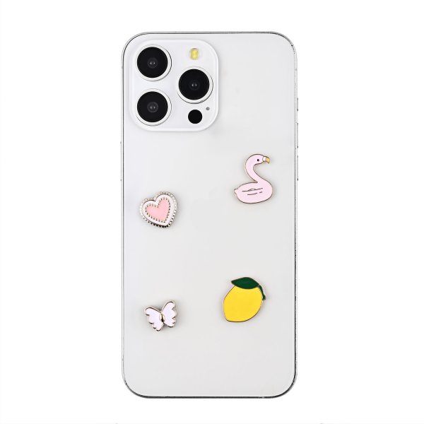Onsala Pimp Your Phone Koristekorut 4-pakkaus Flamingo