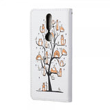 Nokia 2.4 Kotelo Kissa puussa -kuvio