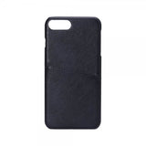 Onsala iPhone 6/6S Plus/iPhone 7 Plus/iPhone 8 Plus -kuori korttipaikalla, musta