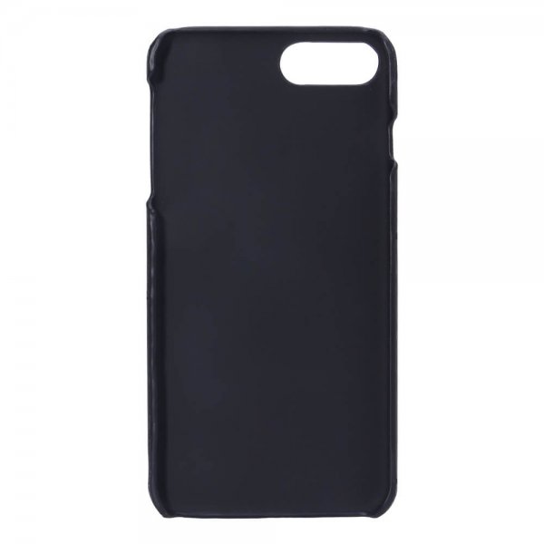 Onsala iPhone 6/6S Plus/iPhone 7 Plus/iPhone 8 Plus -kuori korttipaikalla, musta