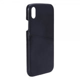 Onsala iPhone Xr -suojakuori, jossa korttipaikka, musta