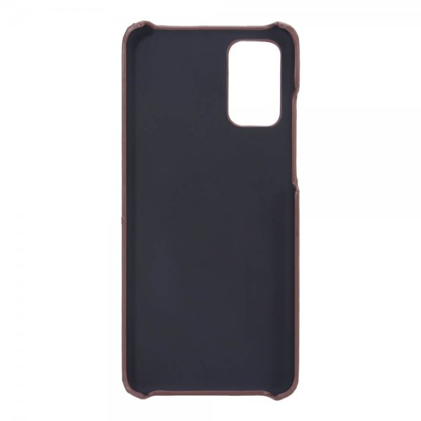 Onsala Samsung Galaxy S20 Plus -suojakotelo korttipaikalla, ruskea