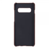 Onsala Samsung Galaxy S10 Plus -suojakotelo korttipaikalla, ruskea