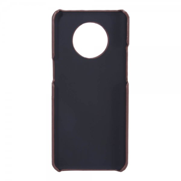 Onsala OnePlus 7T Kuori korttipaikalla Ruskea