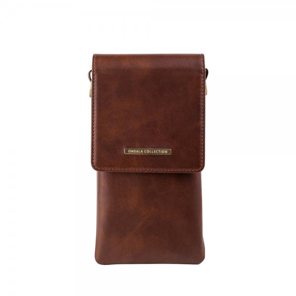 Onsala kännykkäpussi Neck-Bag 6.7" Ruskea