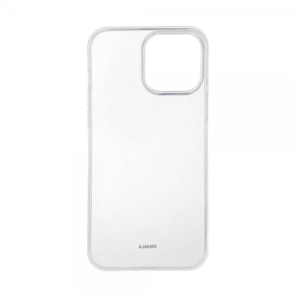 Onsala iPhone 13 Pro Max -kuori, kierrätetty TPU, läpinäkyvä