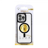 Onsala iPhone 15 Pro Max Kuori Bumper MagSeries Musta