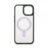 Onsala iPhone 15 -kuori Bumper MagSeries, vihreä
