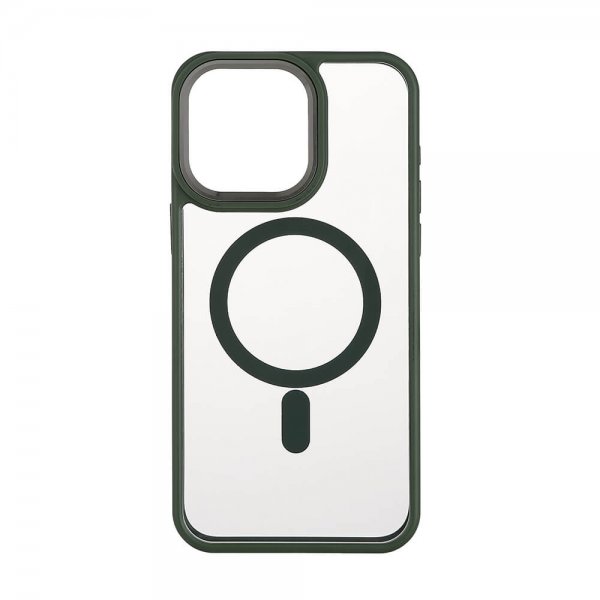 Onsala iPhone 15 Pro Max Kuori Bumper MagSeries Vihreä