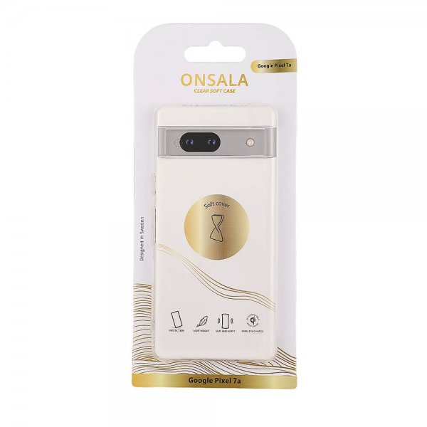 Onsala Google Pixel 7a Kuori Läpinäkyvä TPU Kirkas