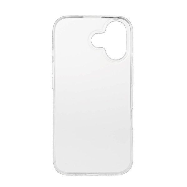 Onsala iPhone 16 -suojakuori, kierrätetty TPU, läpinäkyvä