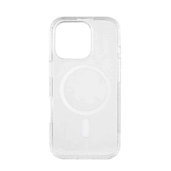 Onsala iPhone 16 Plus -suojakuori, TPU, MagSeries, läpinäkyvä