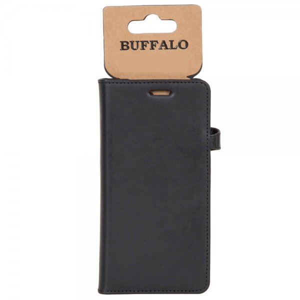 Buffalo iPhone 11 -kotelo, 2in1 Magneettikotelo, musta
