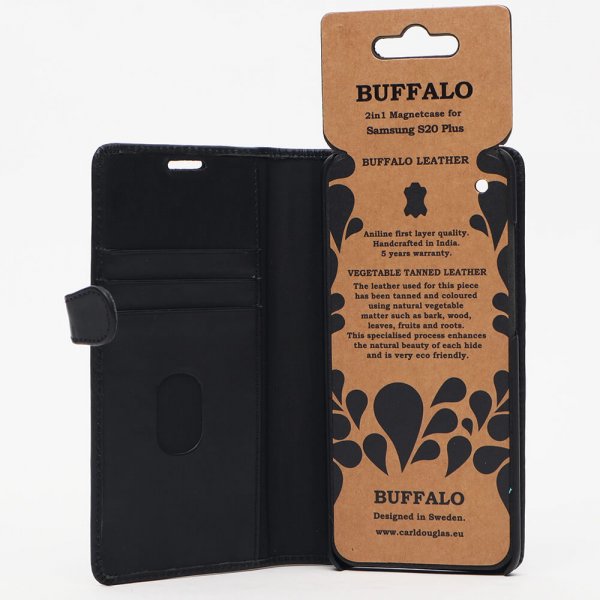 Buffalo Samsung Galaxy S20 Plus 2in1 Magneettikotelo Musta